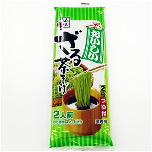 おいしいざる茶そば 2倍つゆ付