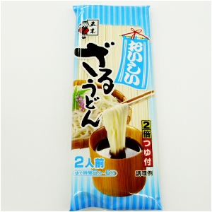 おいしいざるうどん 2倍つゆ付