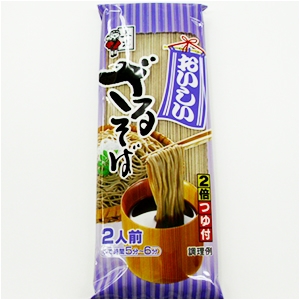 おいしいざるそば 2倍つゆ付